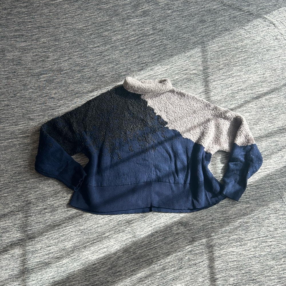Lululemon‎ Ombre Knit Textured Wool Blend Sweater
